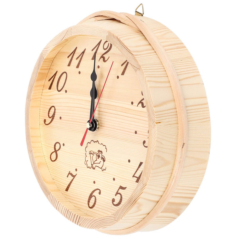 Xiangxin Sauna Accessory, Heat- Non- Sauna Clock, Great Decorative Living Room for Home Exercise Rooms Sauna