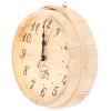 Xiangxin Sauna Accessory, Heat- Non- Sauna Clock, Great Decorative Living Room for Home Exercise Rooms Sauna view 1