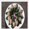 100 pieces of fresh bamboo leaves vacuum packed, decorated with sashimi, Japanese sushi, Japanese cuisine, decorated with zongzi leaves view 3