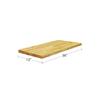 BenchPro Floating Shelf Wall Mounted Solid Butcherblock Shelf 12" Depth x 36" Length x 1" Thick Highest Grade Lumber - No Knots or Back Areas view 2