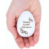 Laser Engraved Wooden Easter Egg, Easter Basket, Handcrafted in the USA view 1