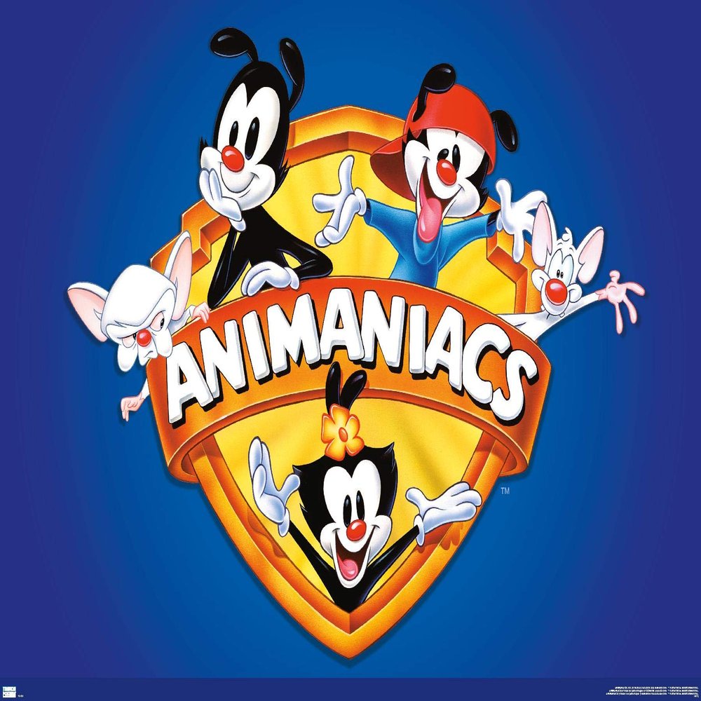 Trends International Animaniacs - Shield Wall Poster, 14.725" x 22.375", Premium Unframed Version