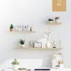 FUFU Wooden Wall Shelf, Hanging Book Shelf, CD DVD Shelf, Display Decoration, Wall-Mounted Picture Shelf, Photos, Awards (Color : B) view 3