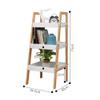 FUFU Bamboo Bookcase Kitchen Storage 3 Layers Standing Shelf Shoe Rack Flower Shelf Book Shelf 34.5x30x75cm view 3