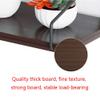 FUFU Wooden Wall Shelf, Hanging Book Shelf, CD DVD Shelf, Display Decoration, Wall-Mounted Picture Shelf, Photos, Awards (Color : A) view 3