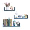 FUFU U-Shaped Wall-Mounted Display Decoration Shelf, Three-Piece Set, Suitable for Office, Living Room, Kitchen, Corridor, Bedroom view 1