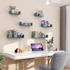 FUFU U-Shaped Wall-Mounted Display Decoration Shelf, Three-Piece Set, Suitable for Office, Living Room, Kitchen, Corridor, Bedroom view 3