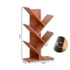 FUFU 6 Tier Tree Bookshelf,Wooden Free Standing Display Shelf Organiser for Living Room,Space Saving Storage Shelf Rack view 3