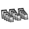 Cabilock 50pcs Multi-functional Sealed Storage Pouches Reusable Self-sealing Bags for Makeup Jewelry and Electronic Components Includes Various view 1