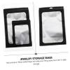 Cabilock 50pcs Multi-functional Sealed Storage Pouches Reusable Self-sealing Bags for Makeup Jewelry and Electronic Components Includes Various view 3