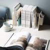 FUFU Magazine Rack Newspapers Holder Vinyl Record Rack Letters Storage Files Folder Stand Desktop Organiser Book Shelf view 2