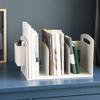 FUFU Magazine Rack Newspapers Holder Vinyl Record Rack Letters Storage Files Folder Stand Desktop Organiser Book Shelf view 3