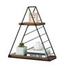 FUFU Industrial Iron Pipe Wall-Mounted Bookshelf, Household Wall-Mounted Bookshelf, Antique Bookshelf Bookcase, Kitchen, Bedroom, Living Room (Color : White) view 1