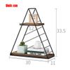 FUFU Industrial Iron Pipe Wall-Mounted Bookshelf, Household Wall-Mounted Bookshelf, Antique Bookshelf Bookcase, Kitchen, Bedroom, Living Room (Color : White) view 2
