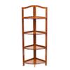 FUFU Bamboo Bookshelf, Economical Bedroom Bookshelf Living Room Floor Personality Creative Children Bookshelf-Select The Size (Size : 4-Tier) view 1
