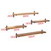 FUFU Wall Partition, Used for Wall Shelf, A Set of 4, Solid Wood Shelf, Metal Frame, Maximum Load-Bearing 15kg view 3