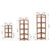 FUFU Bamboo Bookshelf, Economical Bedroom Bookshelf Living Room Floor Personality Creative Children Bookshelf-Select The Size (Size : 5-Tier) view 2