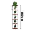 FUFU 5 Tier Corner Shelf Display Shelving Unit Industrial Storage Rack Ladder Bookcase for Living Room Bedroom view 4
