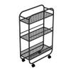 FUFU Storage Bathroom Shelf Floor Multi-Layered Wheeled Side Narrow Slot Trolley view 1