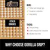 GORILLA GRIP Strong Rug Pad Gripper, 2.5x13 FT, US Designed, Runner Grips Help Keep Area Rugs Safe and in Place, Slip and Skid Resistant Pads for Hard Floors, Under Carpet Cushion Hardwood Protection view 4