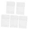 Cabilock 5pcs Figurine Collection Storage Boxes Model Display Case Sturdy Material Decorative Storage Bin Lid view 1