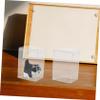 Cabilock 5pcs Figurine Collection Storage Boxes Model Display Case Sturdy Material Decorative Storage Bin Lid view 3