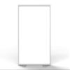 Ghent Partition Room Divider Privacy Screen, Magnetic Porcelain White Board, Double Sided with Aluminum Frame and Full Panel Infill, 72"H x 48"W, Made in USA (MP7248-20) view 2