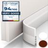 Vellure Door Draft Stopper for Bottom of Door - Premium Door Sweep for Bottom of Door/Weather Stripping Door Seal (Save Energy  installs Quickly and Easily) Door Strip Ideal for view 1