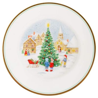 Mikasa Merry Christmas Dinner Plate