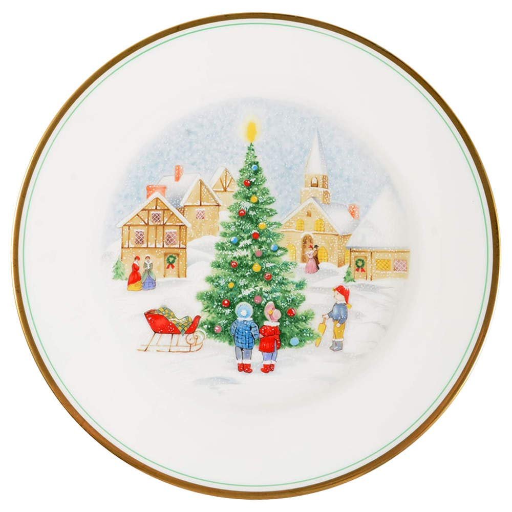 Mikasa Merry Christmas Dinner Plate