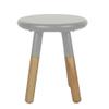 ACEssentials Beech Wood Dipped Kids Table and Stools, 18.9" x 31.4" x 23.6", Gray (3 Piece Set) view 4