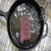Lodge ACM10R41 Scrubbing pad, One, Red & Seasoned Cast Iron Care Kit view 4