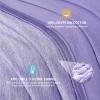 Elegear Revolutionary Cooling Blanket Throw Absorbs Heat to Keep Body Cool for Night Sweats, Arc-Chill 3.0 Cool Fiber Q-Max>0.5 for Hot Sleepers, Lightweight Summer Cold Blankets for Sleeping, Purple view 4