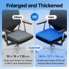 Gel Seat Cushion, Cooling seat Cushion (Super Large & Thick), Breathable Honeycomb Design Absorbs Pressure Points Seat Cushion, Gel Cushion for Office Chair, Home Car seat Cushion for Wheelchair view 2