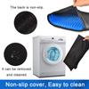Gel Seat Cushion, Cooling seat Cushion (Super Large & Thick), Breathable Honeycomb Design Absorbs Pressure Points Seat Cushion, Gel Cushion for Office Chair, Home Car seat Cushion for Wheelchair view 4