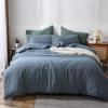 100% Cotton Unique Gypsy Bohemian Solid Dorm Decor Art Indian Boho Decorative Ethnic Comforter Duvet Cover with Pillow Covers (Grey, Queen 90"x90") view 1