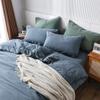 100% Cotton Unique Gypsy Bohemian Solid Dorm Decor Art Indian Boho Decorative Ethnic Comforter Duvet Cover with Pillow Covers (Grey, Queen 90"x90") view 2