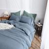 100% Cotton Unique Gypsy Bohemian Solid Dorm Decor Art Indian Boho Decorative Ethnic Comforter Duvet Cover with Pillow Covers (Grey, Queen 90"x90") view 3
