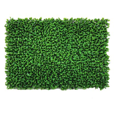 QIAOH Artificial Boxwood Panel 2PCS, Artificial Hedges Panels for Both Outdoor or Indoor, Garden, Fencing, Backyard and Home UV Resistant Decor Home, Wedding, Plaque Decoration