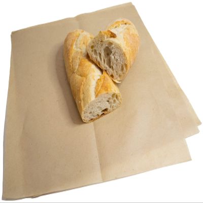 MADE IN USA 1,000 Sheets of Grease-Resistant Food Grade Waxed Kraft Deli Tissue Paper, 12" X 12" (Natural Kraft)