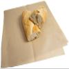 MADE IN USA 1,000 Sheets of Grease-Resistant Food Grade Waxed Kraft Deli Tissue Paper, 12" X 12" (Natural Kraft) view 1