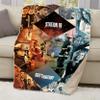 ABC Grey's Anatomy x Station 19 Sherpa Blanket - Officially Licensed - 50" x 60" view 1
