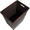 Black Woven Pandan Laundry Hamper (2-Pack) view 2