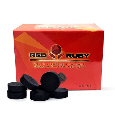 Instant Light Coals Incense Coal Disks Coal Tablets Charcoal Disks 100 Coals 33 mm Quick Light Briquettes Slow Burn/Low Smoke