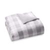 TRULY SOFT Everyday Buffalo Plaid Gray Polyester 3-Piece King Duvet Set, Plaid Themed, for Men and Women, Oeko-TEX Certified Confidence view 4