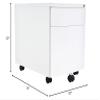Ergohuman Eurotech Seating Mobile Pedestal White view 2