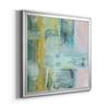 Renditions Gallery Canvas Wall Art Home Paintings & Prints Colorful Abstract Pictures Silver Framed Canvas Wall Hanging for Bedroom Dining Living Room Office Home Kitchen Modern Decorations - 22"x22" view 2