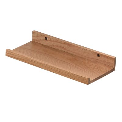 30/60cm Solid Wood Wall Shelves,Home Decor Floating Shelve for Wall,Easy to Install Floating Shelves U-Shaped,for Bedroom, Living Room,Kitchen,Load Capacity 35kg