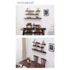 30/60cm Solid Wood Wall Shelves,Home Decor Floating Shelve for Wall,Easy to Install Floating Shelves U-Shaped,for Bedroom, Living Room,Kitchen,Load Capacity 35kg view 2