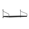 Wddwymll Floating Shelves Wall Mounted 40/60cm Decorative Wall Shelf,Scandinavian Industrial Style Wall Mounted Shelves,for Bathroom, Bedroom, Living Room,Load Capacity 10kg view 1